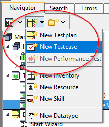 Manual Test Side Bar