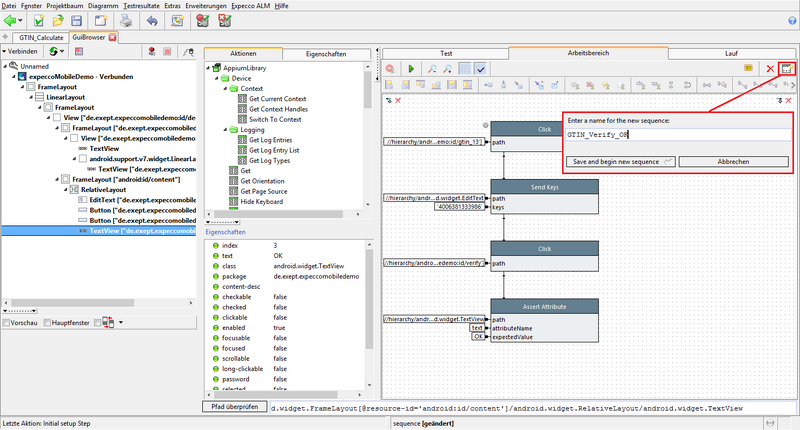 Datei:AppiumDemo Arbeitsbereich.png