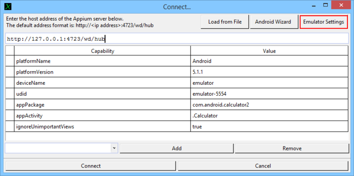 Appium Emulator Settings.png